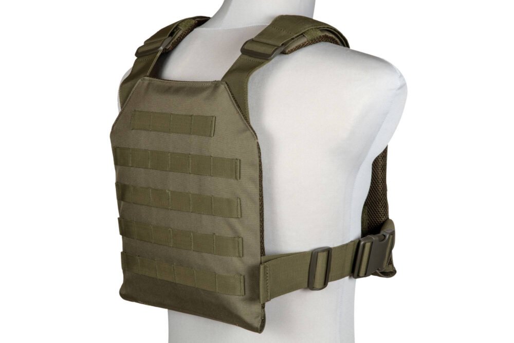 37972 Recon Plate Carrier Tactical Vest - Olive Green