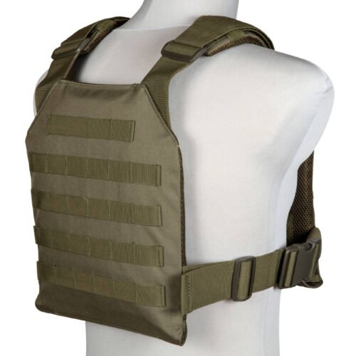 37972 Recon Plate Carrier Tactical Vest - Olive Green