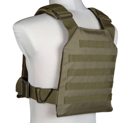 37974 Recon Plate Carrier Tactical Vest - Olive Green