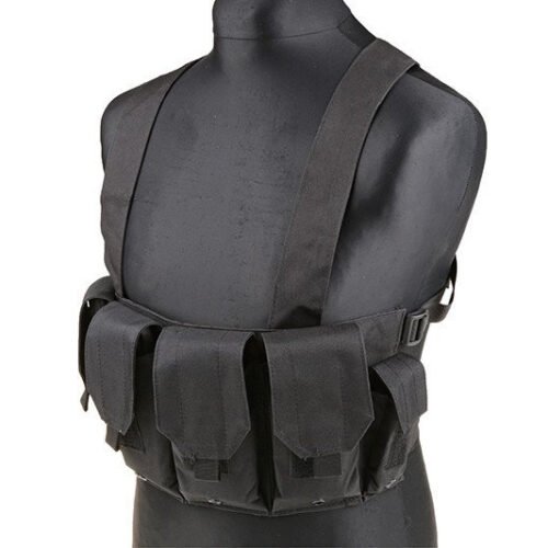 Chest Rig type tactical vest - Black