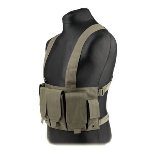 Chest Rig type tactical vest - Olive Green