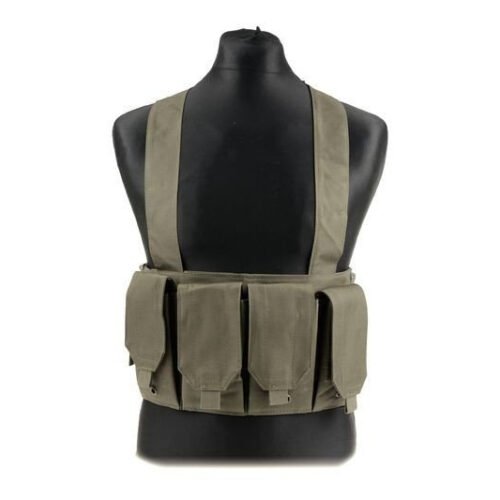 Chest Rig type tactical vest - Olive Green