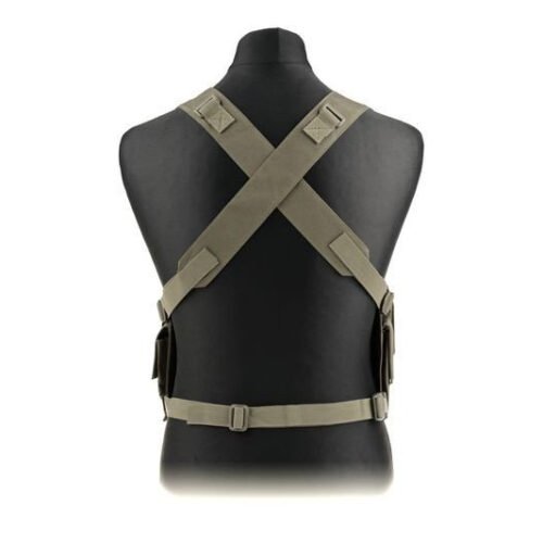 Chest Rig type tactical vest - Olive Green