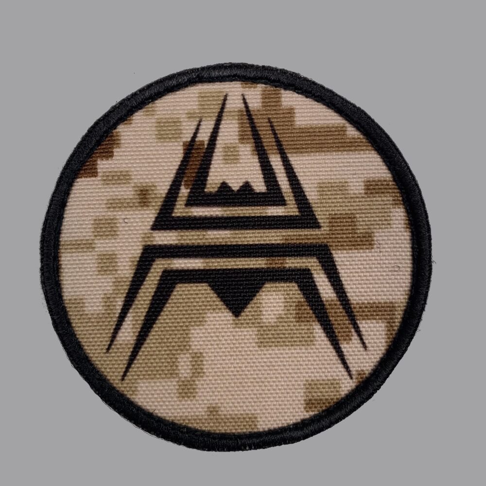 ANAREUS VELCRO SPIDER Round Patch - AOR1