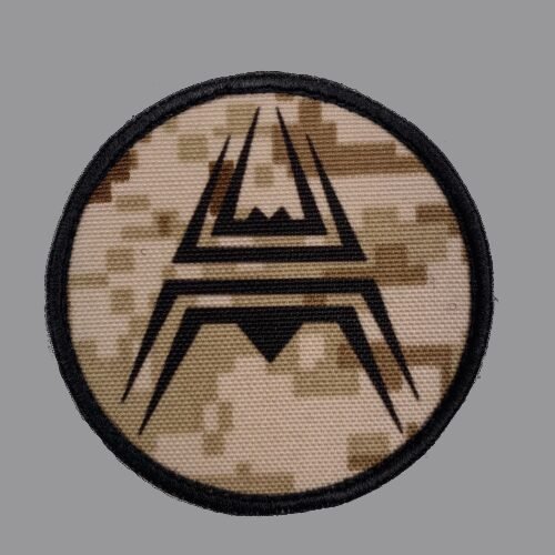 ANAREUS VELCRO SPIDER Round Patch - AOR1