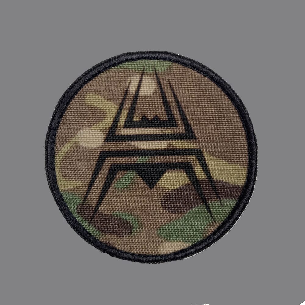 ANAREUS VELCRO SPIDER Round Patch - Multicam