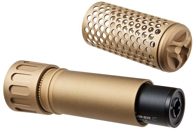 AceTech PREDATOR MKII (BRIGHTER R) QD Tracer Suppressor - Tan