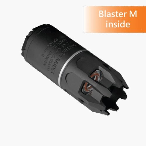 38321 AceTech RAIDER Tracer Suppressor with Muzzle Flame (BLASTER M) - Black