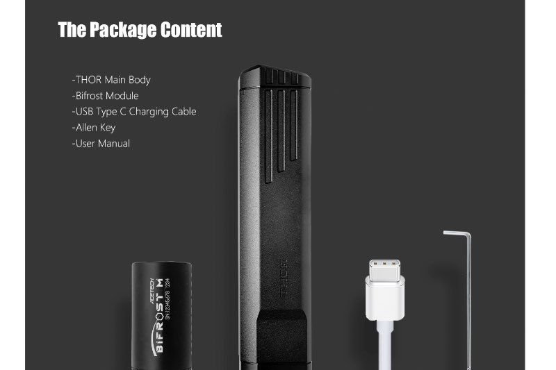 38332 AceTech Kriss Vector THOR (BIFROST) QD Tracer Suppressor - Black