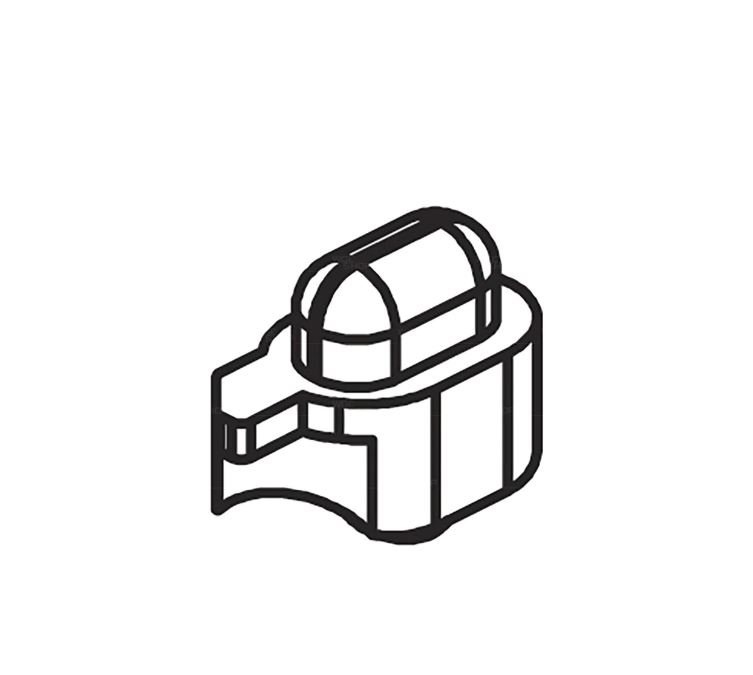 Magazine floor plate catch for GHK Glock 17 (G17M-02-1)