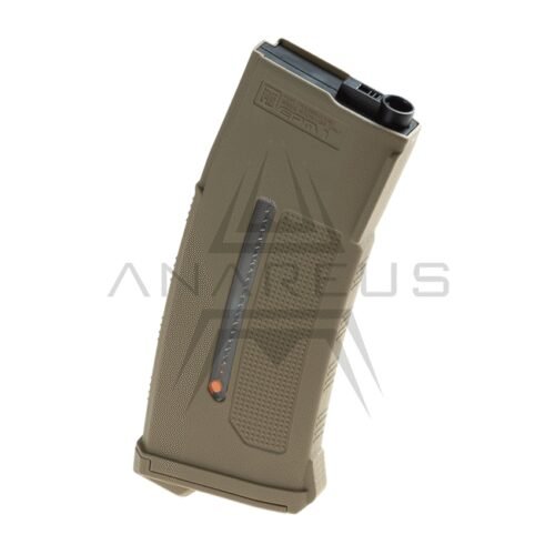 38599 PTS EPM-1 Mid-Cap Magazine for M4 / AR15, 250 BBs - Tan