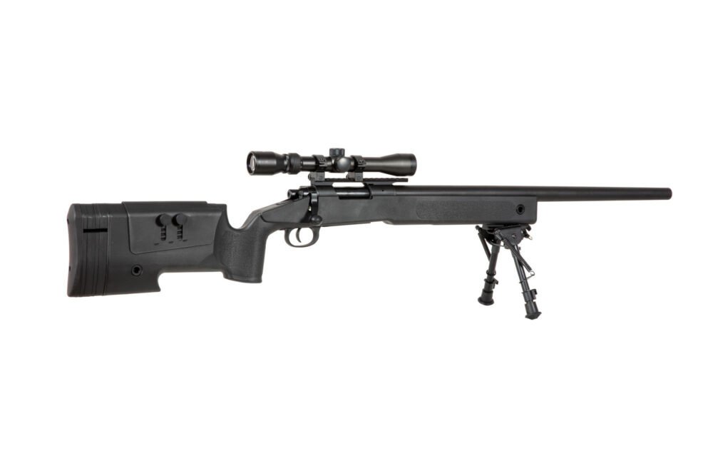 SA M40A3 (SA-S02 CORE(TM)) Sniper Rifle with Accessories - Black