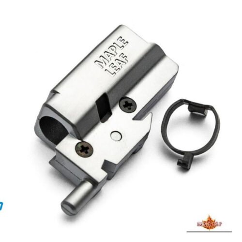 38661 ML CNC Aluminum Hop-up Chamber for VFC Umarex / GHK Glock 17 GBB - Silver