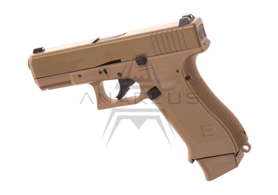 Umarex Glock 19X GBB CO2 Pistol - Tan