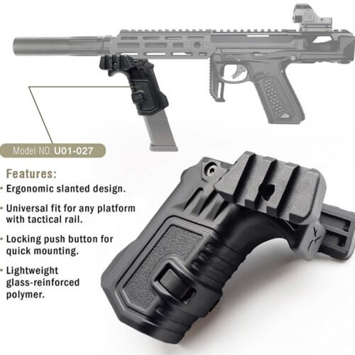 38880 AA Tactical RIS Grip with Magazine Holder G-series / AAP-01 - Black
