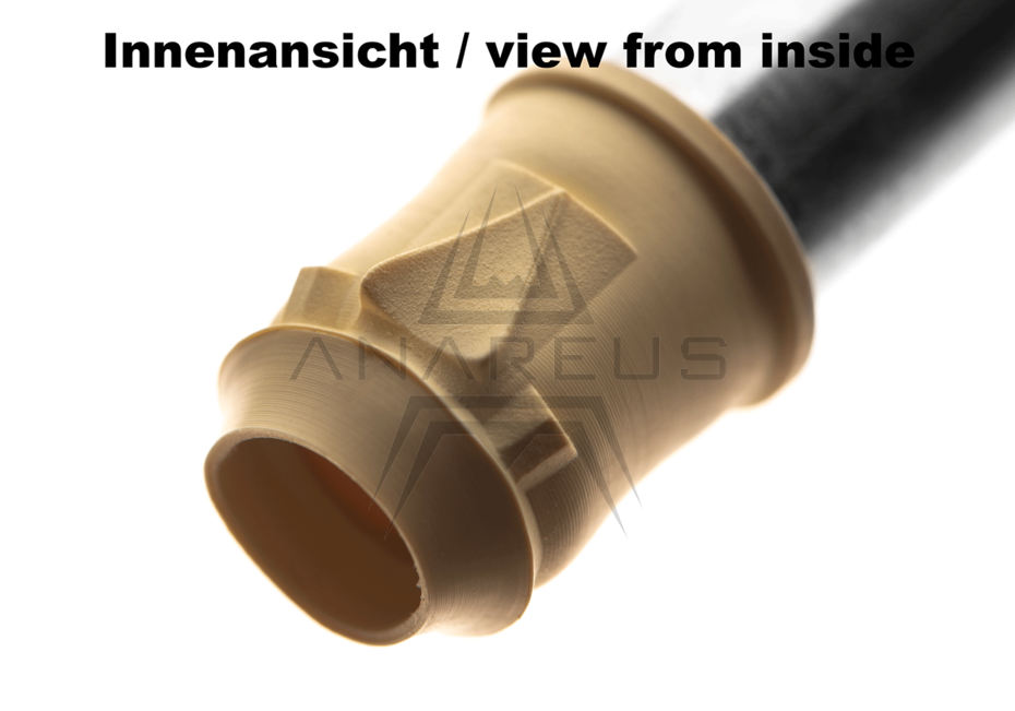 ML AEG Hop-up Bucking HOT SHOT for GBB Barrels, 60 Shore - Yellow