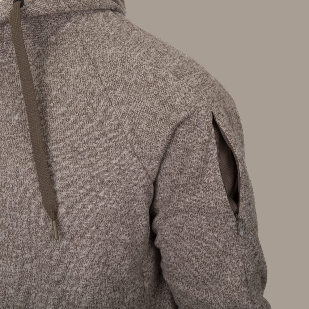 HELIKON COVERT TACTICAL Hoodie (FullZip)(R) - Melange Blue