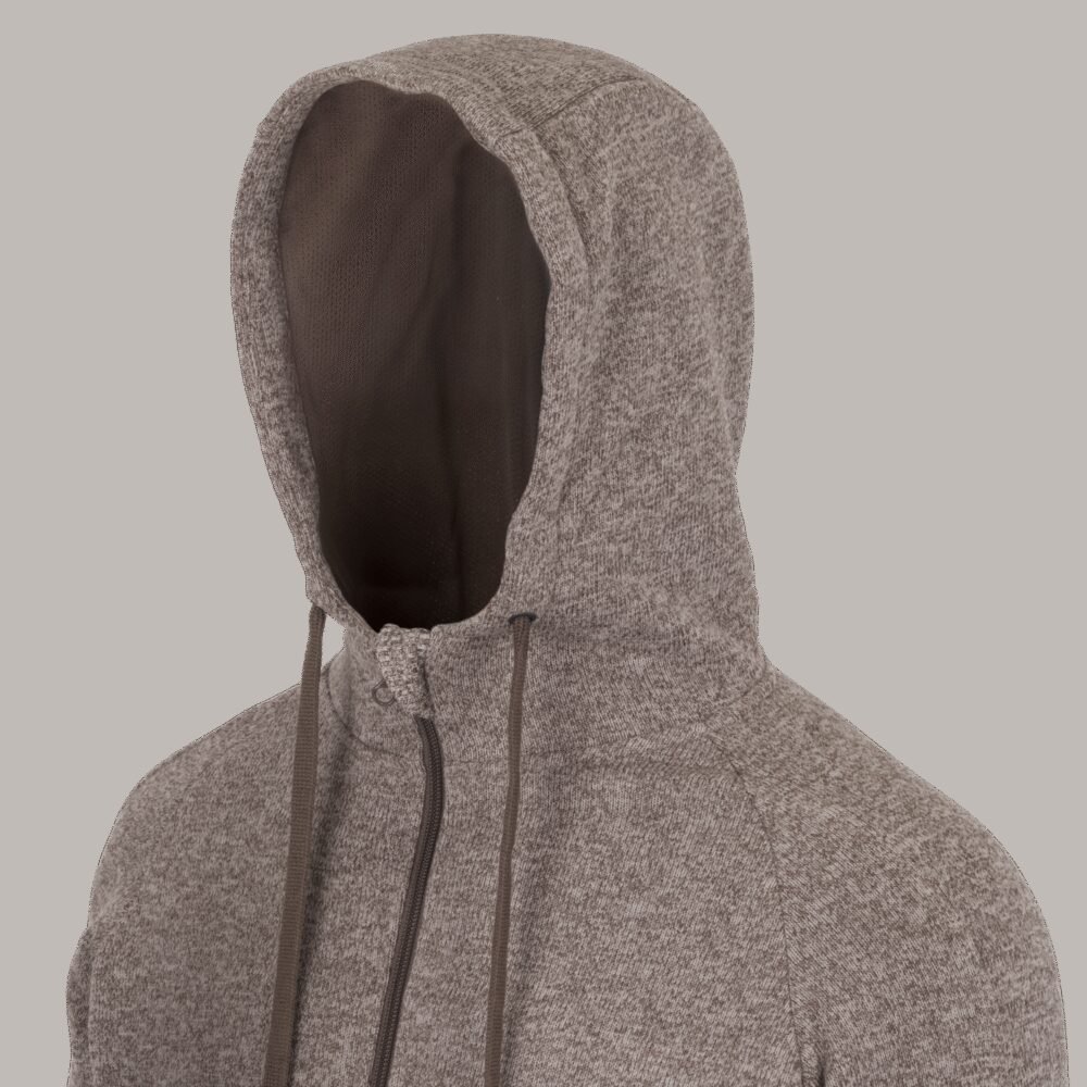 HELIKON COVERT TACTICAL Hoodie (FullZip)(R) - Melange Light Tan