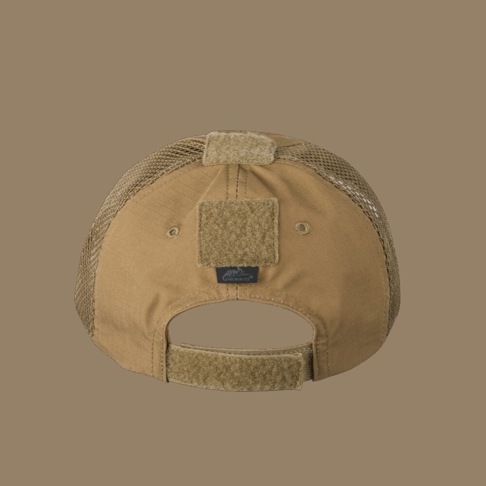 HELIKON BASEBALL VENT Cap with Velcro Adjustment, Ripstop - Coyote