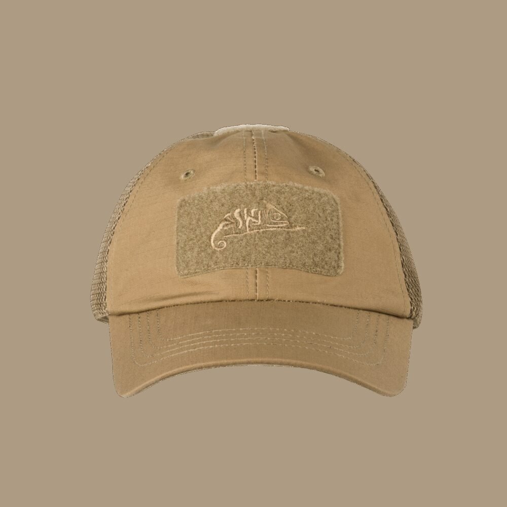 HELIKON BASEBALL VENT Cap with Velcro Adjustment, Ripstop - Coyote