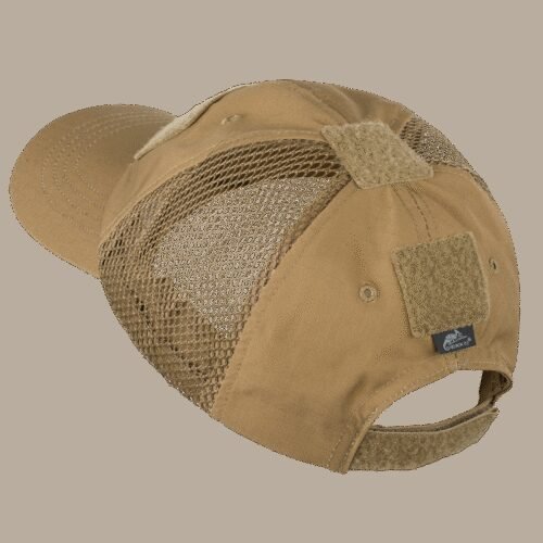 HELIKON BASEBALL VENT Cap with Velcro Adjustment, Ripstop - Coyote