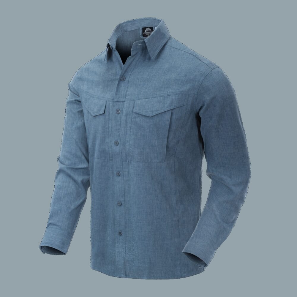 HELIKON DEFENDER Mk2 Gentleman Shirt(R) - Melange Blue