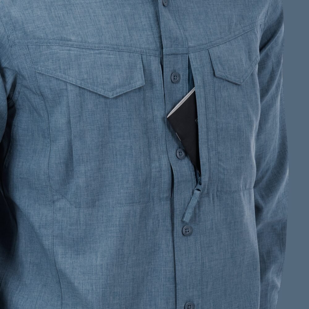 HELIKON DEFENDER Mk2 Gentleman Shirt(R) - Melange Blue