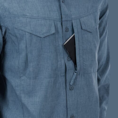 HELIKON DEFENDER Mk2 Gentleman Shirt(R) - Melange Blue