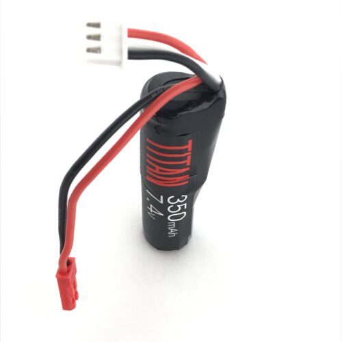 Li-Ion Battery TITAN 7,4V 350mAh, 16C, HPA System JST - Mini Stick
