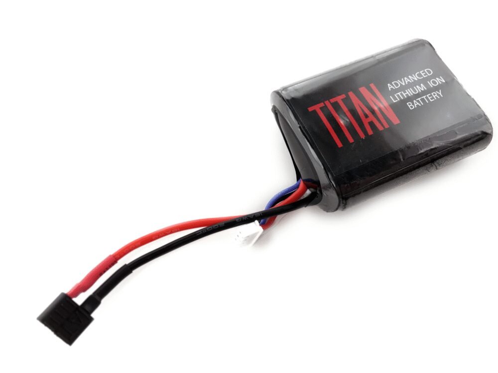 Li-Ion Battery TITAN 11.1V 3000mAh, 30C - Monoblock (PEQ Brick)