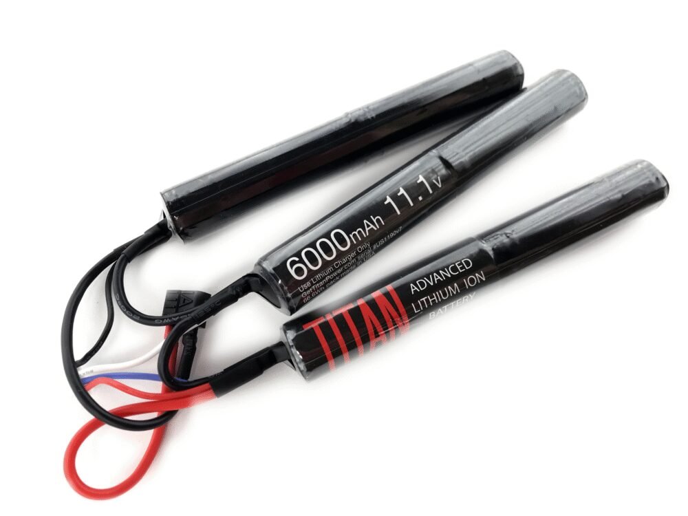 Li-Ion Battery TITAN 11.1V 6000mAh, 30C - Crane (3-pieces)