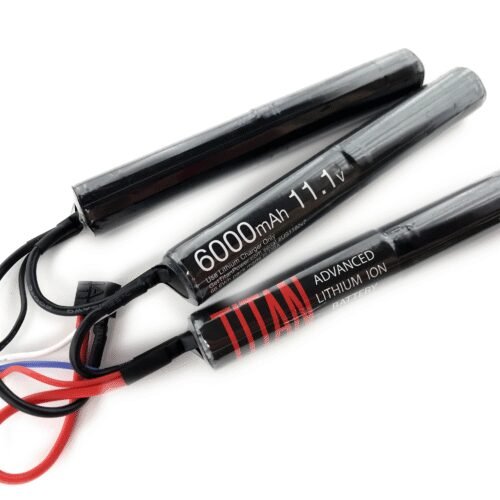 Li-Ion Battery TITAN 11.1V 6000mAh, 30C - Crane (3-pieces)