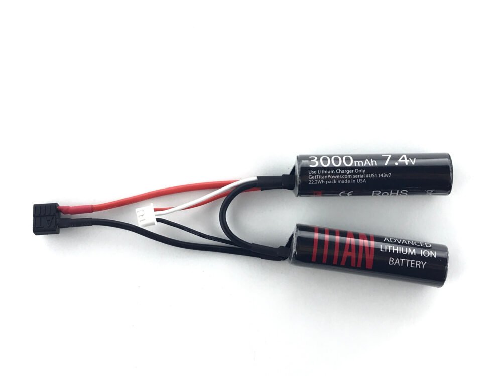 Li-Ion Battery TITAN 7.4V 3000mAh, 30C - Nunchuk (2 Pieces)