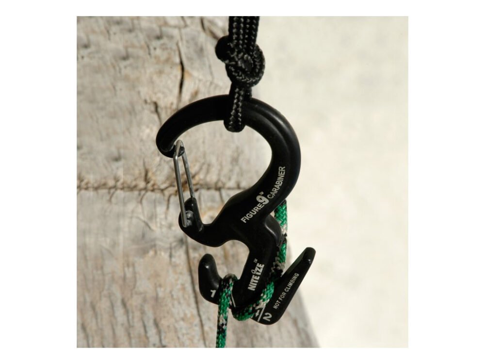 FIGURE 9(R) CARABINER ROPE TIGHTENER in metal color - small S