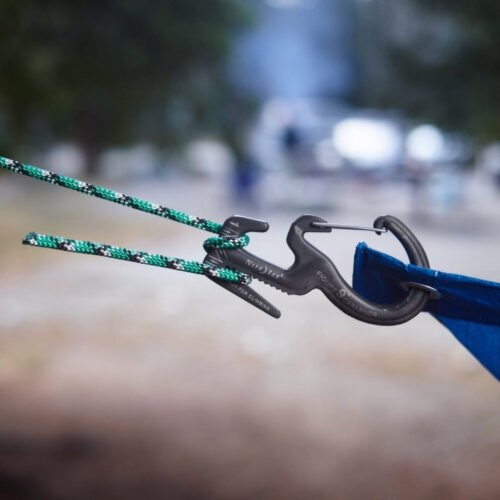 FIGURE 9(R) CARABINER ROPE TIGHTENER in metal color - small S