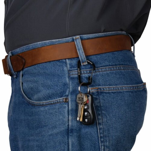 SLIDELOCK(R) CARABINER STAINLESS STEEL, black - size 2