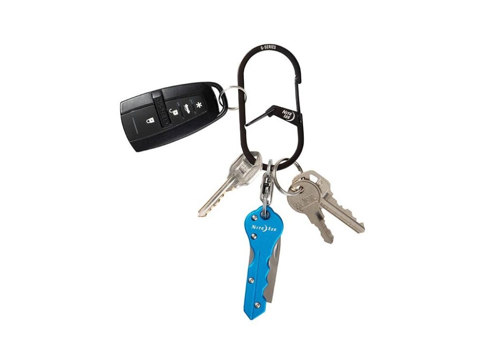 G-SERIES(TM) DUAL CHAMBER CARABINER, black - size 3