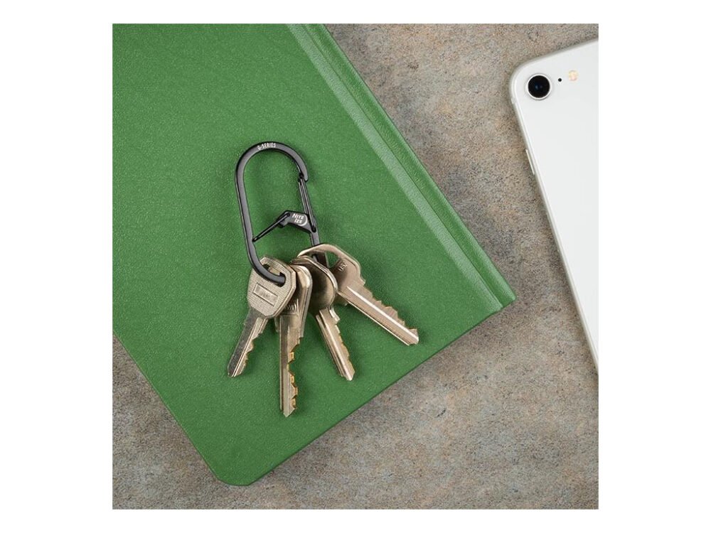 G-SERIES(TM) DUAL CHAMBER CARABINER, black - size 4