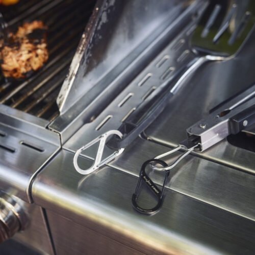 39450 S-BINER(R) STAINLESS STEEL DUAL CARABINER, black - Combo Set (3pcs)