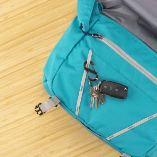 39456 S-BINER(R) PLASTIC DUAL CARABINER, black - size 2