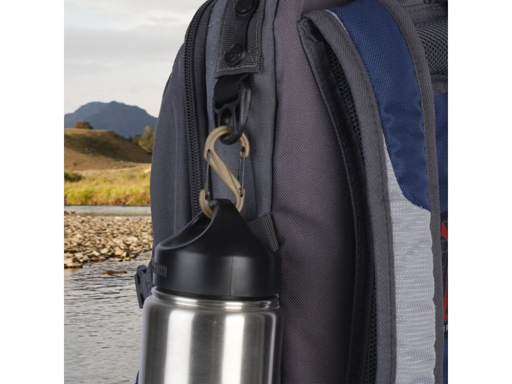 39458 S-BINER(R) PLASTIC DUAL CARABINER, coyote - size 2