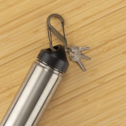 39475 S-BINER(R) PLASTIC DUAL CARABINER, coyote - size 4