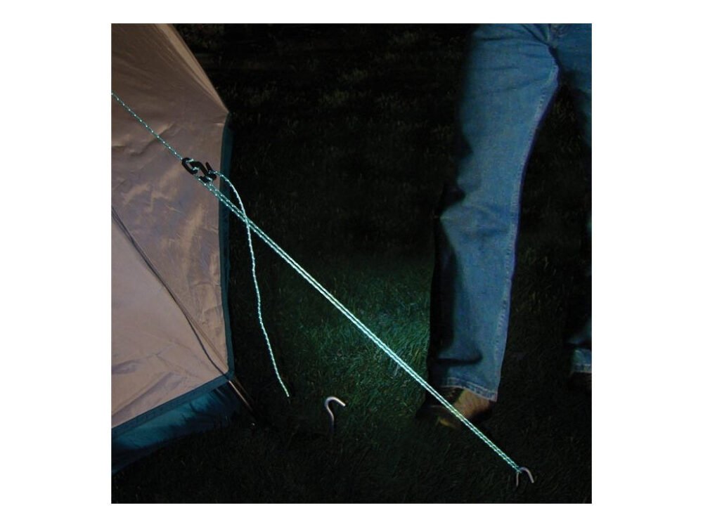 SHINELINE(TM) REFLECTIVE CORD, green - 1524cm / 50 ft