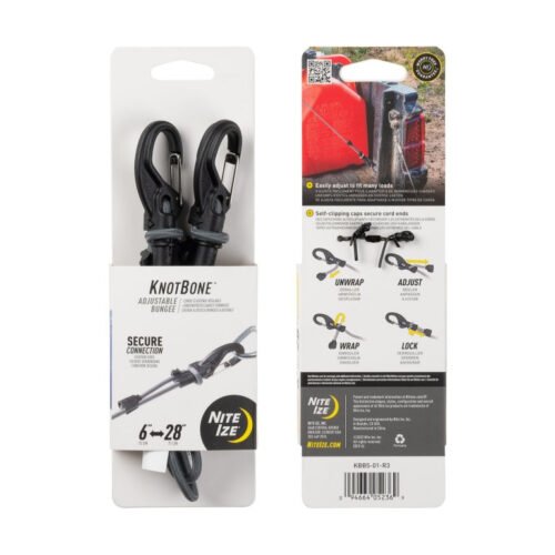 39556 KNOTBONE(TM) ADJUSTABLE BUNGEE 15-66cm, grey