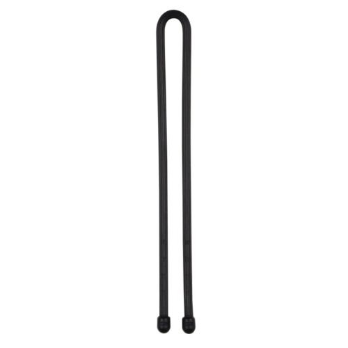 39576 GEAR TIE(R) REUSABLE RUBBER TWIST TIE(TM) (2pcs), Black - length 12"
