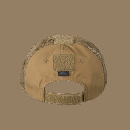 39724 HELIKON BASEBALL VENT Cap with Velcro Adjustment, Ripstop - Black
