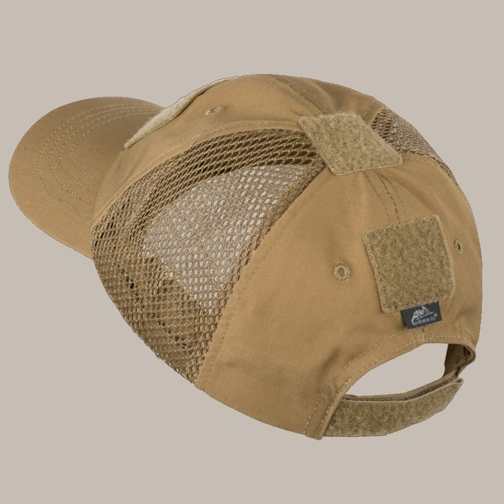39726 HELIKON BASEBALL VENT Cap with Velcro Adjustment, Ripstop - Black