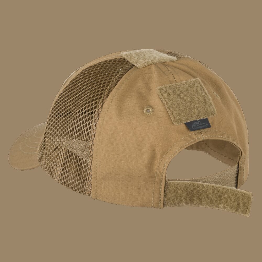 39727 HELIKON BASEBALL VENT Cap with Velcro Adjustment, Ripstop - Black