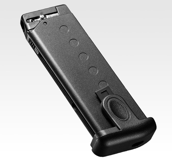 TM GNB Gas pistol Marui Curve, fixed slide - Black