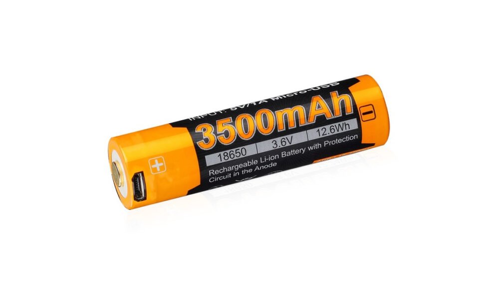 Charging battery USB Fenix 18650 3500mAh (Li-ion)